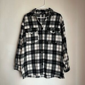 Forever 21 Women’s Plaid Shirt/Jacket